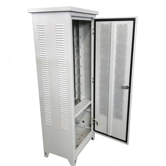 Custom Fabricated Powder Coated Steel Sheet Metal Enclosure Cabinet for Electrical Control and Network Server